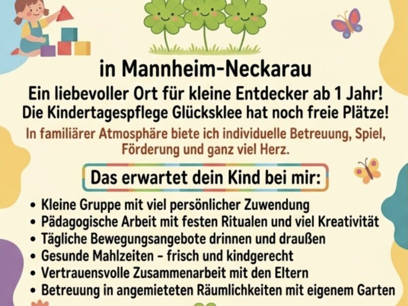 Kindertagespflege Glücksklee